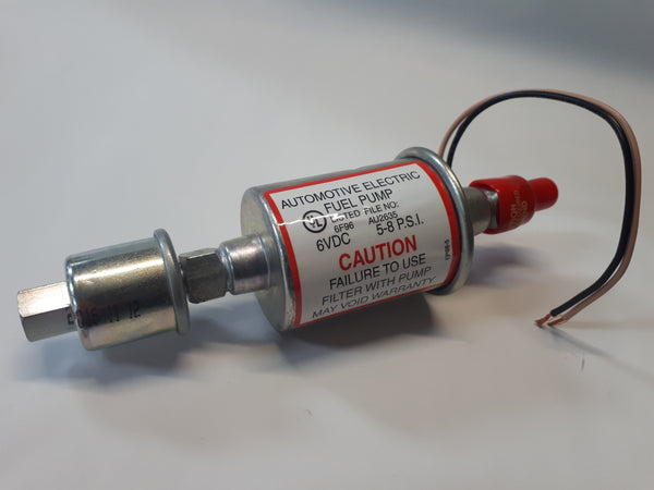 Porsche 356, Volkswagen 6 Volt electric fuel pump and filter