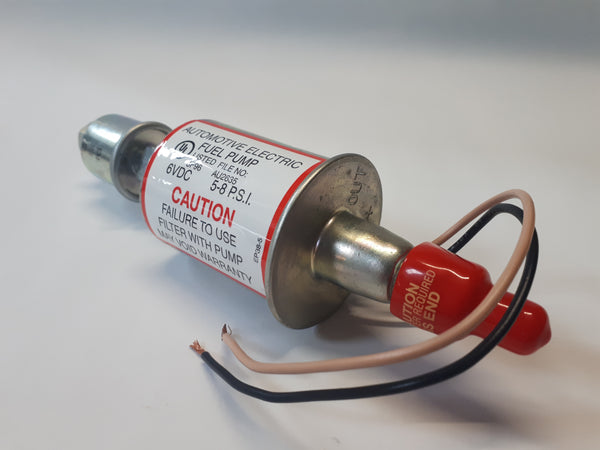 Porsche 356, Volkswagen 6 Volt electric fuel pump and filter