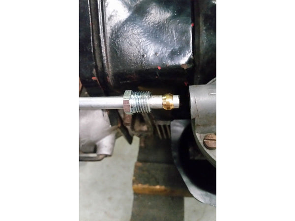 Porsche 356 Pre A Fuel line sleeve 539.08.201 and union nut 539.08.202