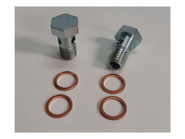 Banjo hollow bolt M12x1.5 to suit low pressure fuel, oil lines-Porsche, Ferrari