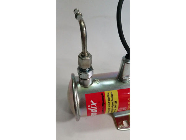 Bendix High performance fuel pump with M10x1 male adapters and elbows