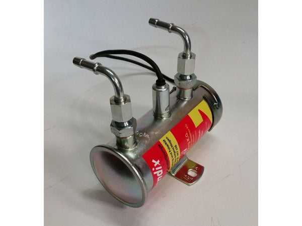 Bendix High performance fuel pump with M12x1.5 male adapters and elbows