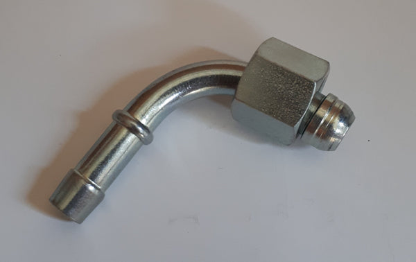 M14x1.5 Metric 90 degree elbow with sealing cone Swept Hose fitting