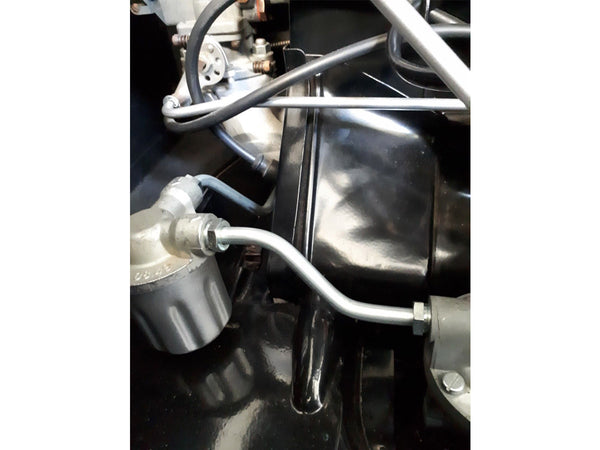 Porsche 356 Pre A fuel filter to fuel pump connecting line Part No. 369.08.302